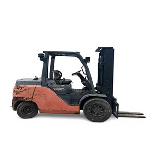 TCM 8fd50 5 Ton Triple Mast Used <b>Forklift</b> with Lead-Acid Battery 1500mm Fork Length & 200mm Fork Width - Product Image 1