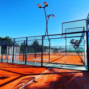 Vente chaude Panoramique Padel Court Canchas De Padel Outdoor Paddle Tennis Court à vendre - Product Image 1