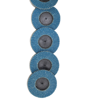 Disque à lamelles en zircone résistant à l'usure de 4,5 pouces (115 mm) T27 T29 pour meuleuse d'angle, acier inoxydable, OEM