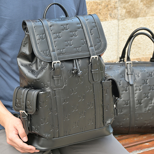High Quality PU Leather <strong>Backpack</strong> Hot Press Logo Fashion Design <strong>Medium</strong> Size Laptop <strong>Backpack</strong> - Product Image 6