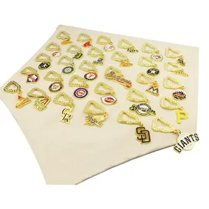 Baseball Team Logo Hat Decoration Badge Pendant, pick your own fan gear, a new ballpark look is waiting for you to show!