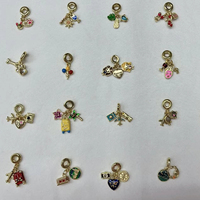 Collection Voyage : Breloques de Valise Adorables, Breloques Carte, Pendentifs Bijoux DIY, Pendentifs Mode, Breloques Mignonnes Fleur, Ours, Chat, Garçon, Fille