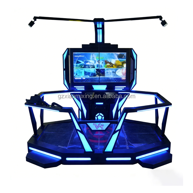 9D VR Spaceship Simulator Game Machine