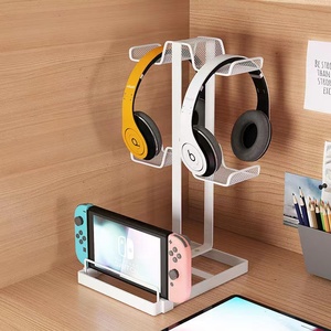 Carbon Steel Metal <strong>Gamepad</strong> Headphone Storage Holder Stand Hanger for Switch Playstation Gaming <strong>Console</strong> - Product Image 4