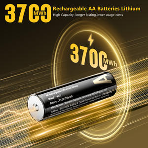 ZTGF <span class=keywords><strong>batteria</strong></span> <span class=keywords><strong>ricaricabile</strong></span> <span class=keywords><strong>AA</strong></span> agli ioni di <span class=keywords><strong>litio</strong></span> 1.5V 3700mwh batterie cilindriche agli ioni di <span class=keywords><strong>litio</strong></span> con caricatore - Product Image 3