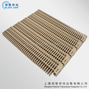 <span class=keywords><strong>PL</strong></span> 400 Raised Rib Modular Belt Große Sterilisatorflaschen-Aufbewahrung plattform Förder ausrüstung PP-Band PP/Nylons tift - Product Image 3