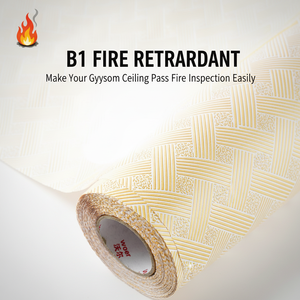 Film PVC gaufré personnalisé <span class=keywords><strong>pour</strong></span> plafonds d'hôtels - Isolation thermique et ignifuge - Product Image 5