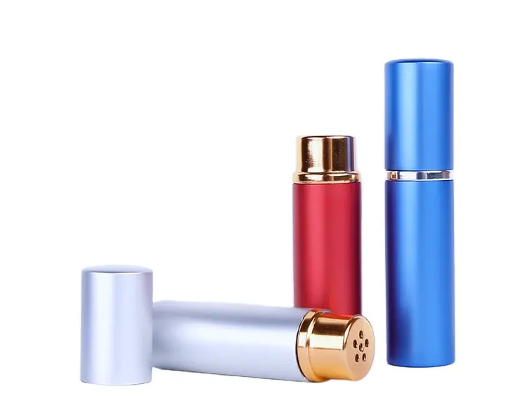 Tubes Blank Nasal Containers Essential Oil Blank Metal Nasal Inhaler Perfume vaporized glass bottle nasal cavity bottle