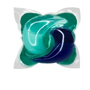 2層洗濯ビーズ香り付き天然洗濯液4 in 1洗浄用ゲルカプセル液体洗剤 - Product Image 1