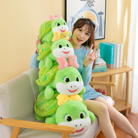 Peluche tortue mignonne et petite, coussin en coton PP super doux pour dossier de canapé et cadeau pour enfants, poupée en peluche en gros