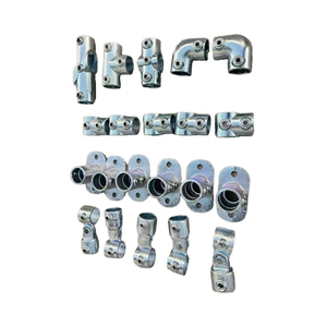 High Quality Hot Dipped Galvanized Malleable Iron Casting Pipe Fitting Connector 1-1/2 Inch Round Tube DN15 <b>Yacht</b> Boat Hardware - Product Image 4
