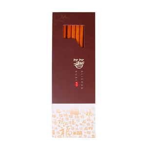 Baguettes en bois pour ailes de poulet, 25 cm, en bois massif, usage domestique, 10 paires par boîte, non peintes, non cirées, antidérapantes, peuvent être utilisées - Product Image 5