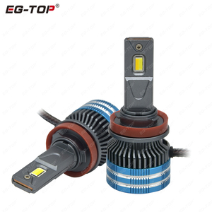 Ampoule LED H4 12V, phare LED H1 H7 H8 H11 HB3 HB4 40W, lumières LED 2 couleurs, lampe de voiture, <span class=keywords><strong>automobile</strong></span>, phare LED - Product Image 1