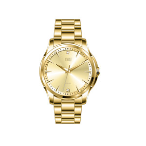 Reloj de cuarzo de lujo para hombre de 42 mm, silencioso, con brazalete de metal de tres agujas, detalles de diamantes, estilo elegante para ocasiones de negocios o informales. - Product Image 2