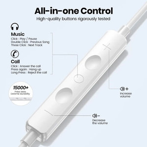 Audífonos Intrauditivos Metálicos con Cancelación Activa de Ruido 2024 para iPhone 16 Pro Max 15 14 13 12 11 Mini X XS - Product Image 6