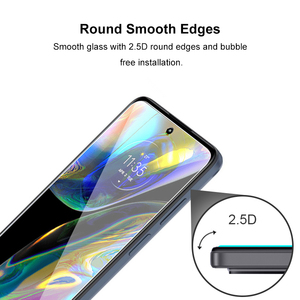 Protecteur d'écran en verre trempé, pour Motorola <span class=keywords><strong>Moto</strong></span> G82, 2.5D, anti-empreintes digitales, vente en gros, usine - Product Image 6