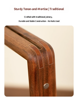 Bingkai Foto Kayu Solid Struktur Mortise dan Tenon Ramah Lingkungan Buatan Tangan Tekstur Ringan Modern Kelas Atas Kreatif
