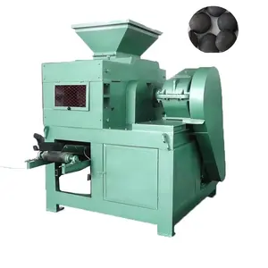 Double roller mineral powder iron powder ball press machine metal powder block briquette machine