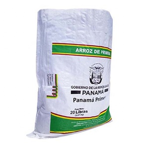 Empaque Personalizado GRS, Bolsa Tejida de Polipropileno Transparente Blanca de 10 kg a 100 kg, Reciclable, para Agricultura, Arroz, Harina, Fertilizante - Product Image 6