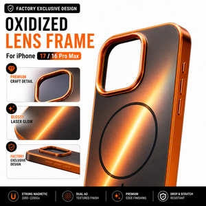 Funda para iPhone 17 16 Pro Max con Anillo Magnético, Panel Trasero Texturizado con Impresión Dual AG, Resistente a Arañazos, Precio de Fábrica - Product Image 3