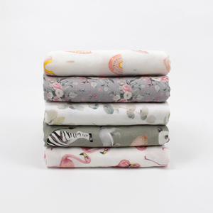 Tùy chỉnh nhà sản xuất hữu cơ tre Cotton in bé Muslin Swaddle nhận chăn bé tre Muslin chăn kết thúc tốt đẹp - Product Image 2