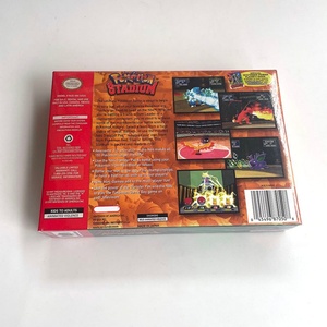 Card Retro Video <b>Games</b> Cards Stadium for N64 <b>Game</b> Cartridge Laminating Film Package with Plastic Box - Product Image 3