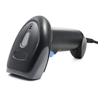 Escáner de Códigos de Barras 2D con Cable, Lector de Códigos QR Portátil, Compatible con Supermercados