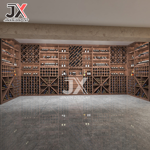 Estantes Personalizables de Fábrica, Vitrina de Vino Tinto de Alta Gama con Diseño de Iluminación LED para Tiendas Minoristas, Clubes, Bodegas y Vinotecas - Product Image 6
