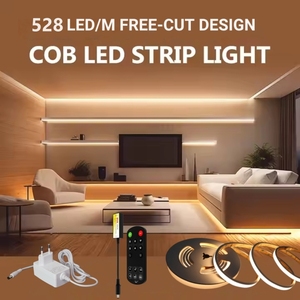 Banqcn 5m 10m Custom Waterproof Smart Wifi Dimmable Flexible Addressable pixel <strong>Led</strong> Cob Neon Light <strong>Strip</strong> Cuttable Power <strong>Adapter</strong> - Product Image 3