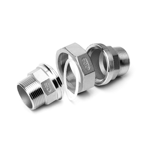 304 thép không gỉ đôi bên ngoài chủ đề Công Đoàn, đôi bên ngoài chủ đề Công Đoàn với chủ đề bên ngoài, đường ống nước Công Đoàn - Product Image 4