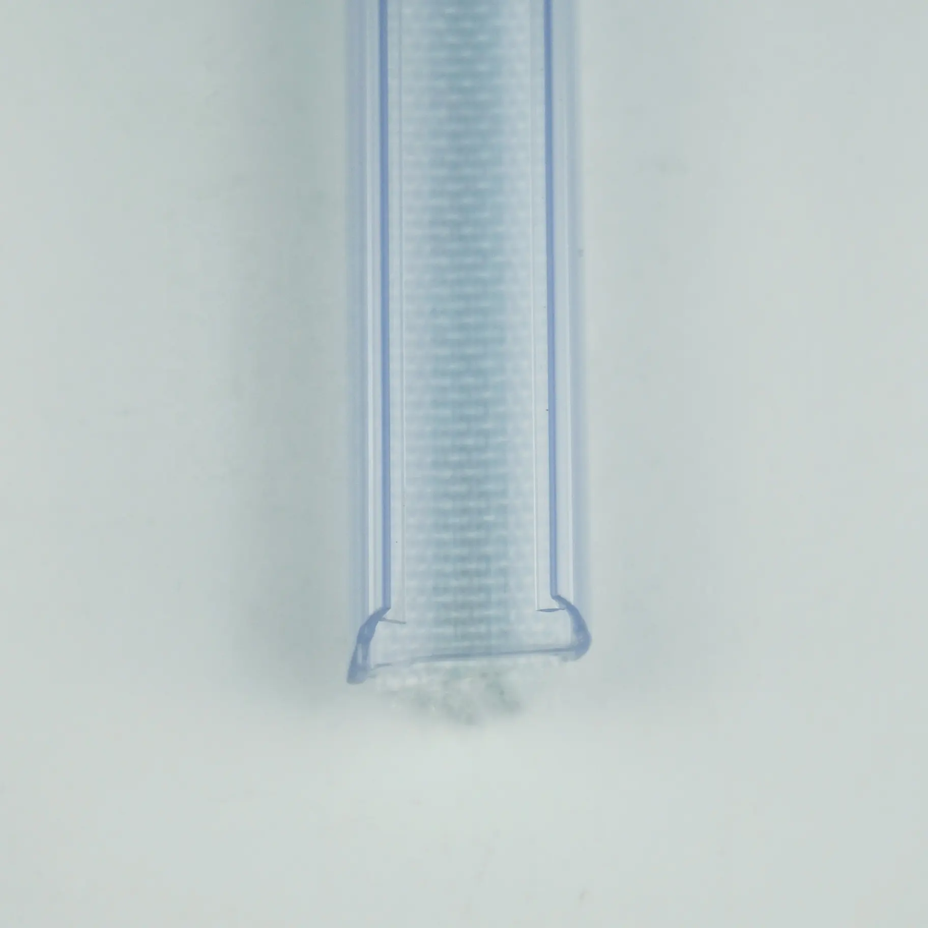 Glastür rahmenlose Gummi bürstenst reifen dichtung 90 Grad wasserdichte Tür Glass chiebetür PVC-Dichtung streifen mit Bürste