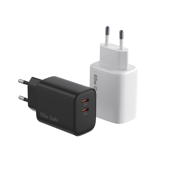 Fast Wall Charger 65W GaN Charger Support USB C USB a 2C1A 2C Single USB C PD Charger for Laptop Smart Phones