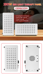 CUIDADO DE LA PIEL Multiusos 250W PDT <span class=keywords><strong>Led</strong></span> <span class=keywords><strong>Panel</strong></span> de terapia de luz roja con soporte - Product Image 6