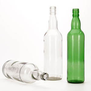 زجاجة ويسكي مخزنة من فيستا من من الزجاج الصوان الزمردي الأخضر مع غطاء لولبي من Guala - Product Image 5