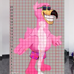 Disfraz de Flamenco Inflable Personalizado, Ilumina tus Promociones y Eventos con un Encanto Tropical Vibrante - Product Image 5