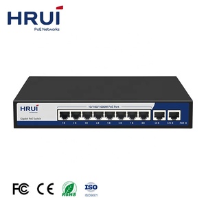 Hỗ Trợ OEM 120W <span class=keywords><strong>8</strong></span> Cổng Chuyển Mạch Gigabit PoE Không Được Quản Lý <span class=keywords><strong>8</strong></span> Cổng Gigabit PoE <span class=keywords><strong>2</strong></span> Cổng Gigabit Ethernet <span class=keywords><strong>Uplink</strong></span> Cho Camera IP CCTV - Product Image 1