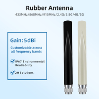 Amplificador de Señal 4G LTE WiFi, Antena con Interfaz Roscada, 700-2700MHz, 8dBi, Alta Ganancia, Banda Ancha, Omni, Tipo Rubber Duck, para Router, OEM, Personalizable