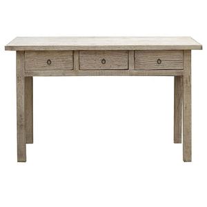 <span class=keywords><strong>Console</strong></span> d'écriture rétro à trois tiroirs, en bois massif rétro vintage pour écriture d'ordinateur, <span class=keywords><strong>table</strong></span> de <span class=keywords><strong>console</strong></span>, usine de chine - Product Image 1