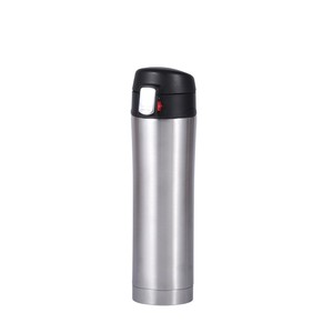 Nuevo Vaso Térmico de Acero Inoxidable 304 de 450ml, Estilo Japonés, Ecológico, con Tapa Pop-Up y Bloqueo, para Coche, Regalo de Negocios, Venta al por Mayor - Product Image 4