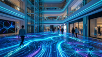 Dalles de sol interactives à LED pour piste de danse, écran IP65 haute luminosité, extérieur/intérieur, sensibles à la pression, pour mariages, DJ, scènes, centres commerciaux