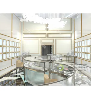 High-End Custom Jewelry Decoration Shop Design von Juwelier geschäft High-End Custom Jewelry Shop Counter