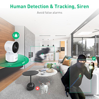 EDUP Mini EDUP 2K WiFi Cámara IP WIFI Seguimiento automático Tuya Smart CCTV PTZ Cámara Red Cámara de vigilancia