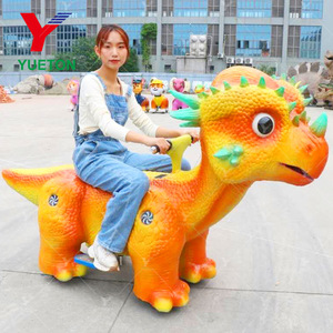 Manège de dinosaure animatronique pour enfants, scooter à roulettes, dinosaure marcheur, manèges pour enfants, manèges pour centre commercial - Product Image 6