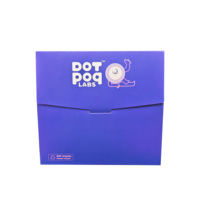 Boîte cadeau pliable mate gaufrée en gros, style enveloppe, recyclable, avec lamination CMYK, pour emballage de vêtements, cosmétiques et petits articles
