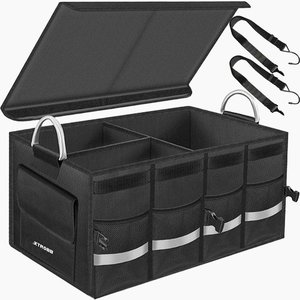Organizador de Maletero de Coche de Lujo Personalizado, Cajas de Almacenamiento Multiusos para SUV y Camionetas, para Viajes y Picnics - Product Image 1