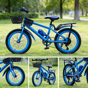Vélo personnalisable pour enfants, adolescents de 10 à 13 ans, vélo pour les sports de plein air, les voyages, <span class=keywords><strong>suspension</strong></span> intégrale - Product Image 4