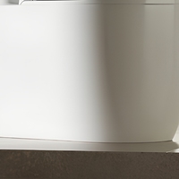 WC monobloc en céramique blanche, à poser au sol, à double chasse, à jet siphonique, cuvette allongée, pour salle de bain d'hôtel
