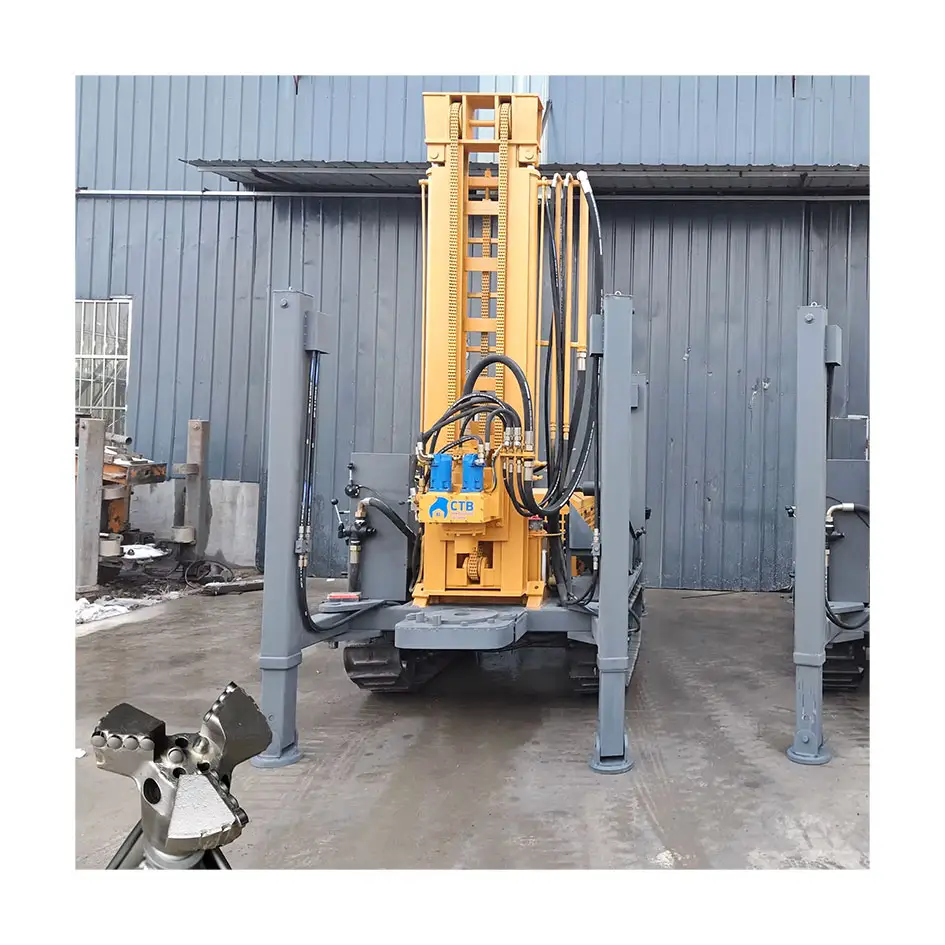 High quality crawler hydraulic rotary drilling rig deep well surface drilling rig