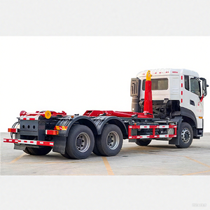 Dongfeng รถขนขยะ6x4 LHD RHD 18-20ตันรถบรรทุกขยะด้านหลังพร้อมที่ยกแขนแบบม้วน - Product Image 1