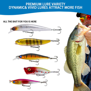 138 pièces mystère Surprise boîte pêche 100% obtenir haute qualité cadeau hameçons leurres ensemble accessoires attirail aveugle boîte Pesc - Product Image 4